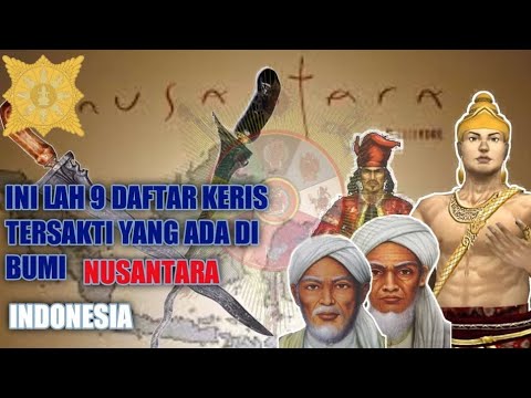 9 SAKTI KERIS THAT ARE VERY LEGENDARY IN THE archipelago