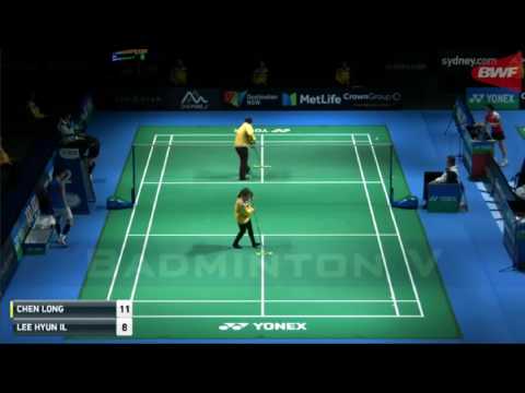 Badminton 2017 Australian Open Semi Final - CHEN Long vs LEE Hyun Il