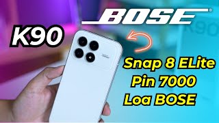 Hands-on and review of Redmi K90: Bose speakers are pretty good! Snap 8 Elite Extreme is really p...