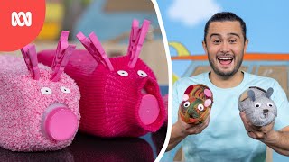 Make Pets Out Of Everyday Items! | Play School