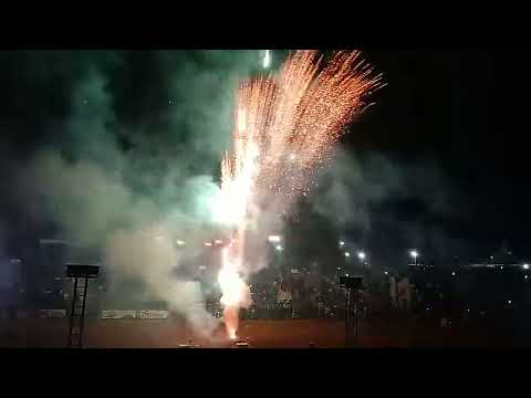Queima 🔥 de fogos Festa do peão de Sud Mennucci sp sensacional.