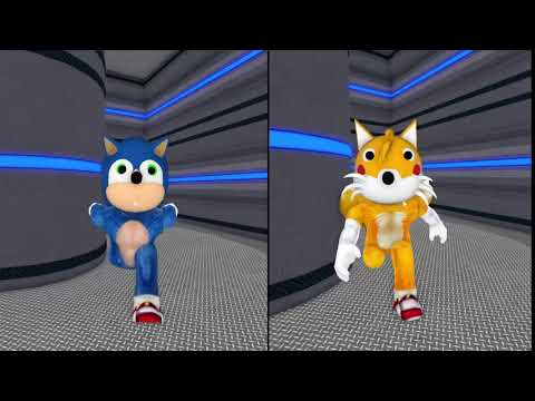OLD SONIC VS OLD TAILS JUMPSCARE! Roblox Piggy FANGAME