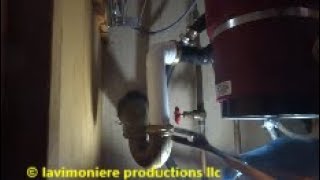 drain leaking under kitchen sink,disposal noise