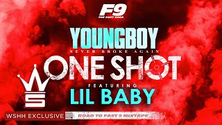 YoungBoy Never Broke Again & Lil Baby - “One Shot ” (Official Lyric Video - WSHH Exclusive)
