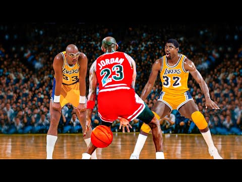 The Day ROOKIE Michael Jordan DESTROYED Kareem Abdul Jabbar & Magic Johnson