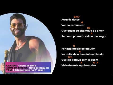Nota De Repúdio - Gusttavo Lima