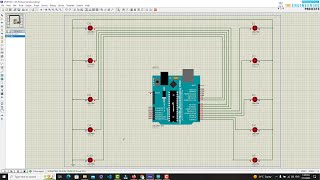 LED Blinking with Arduino in Proteus Simulation