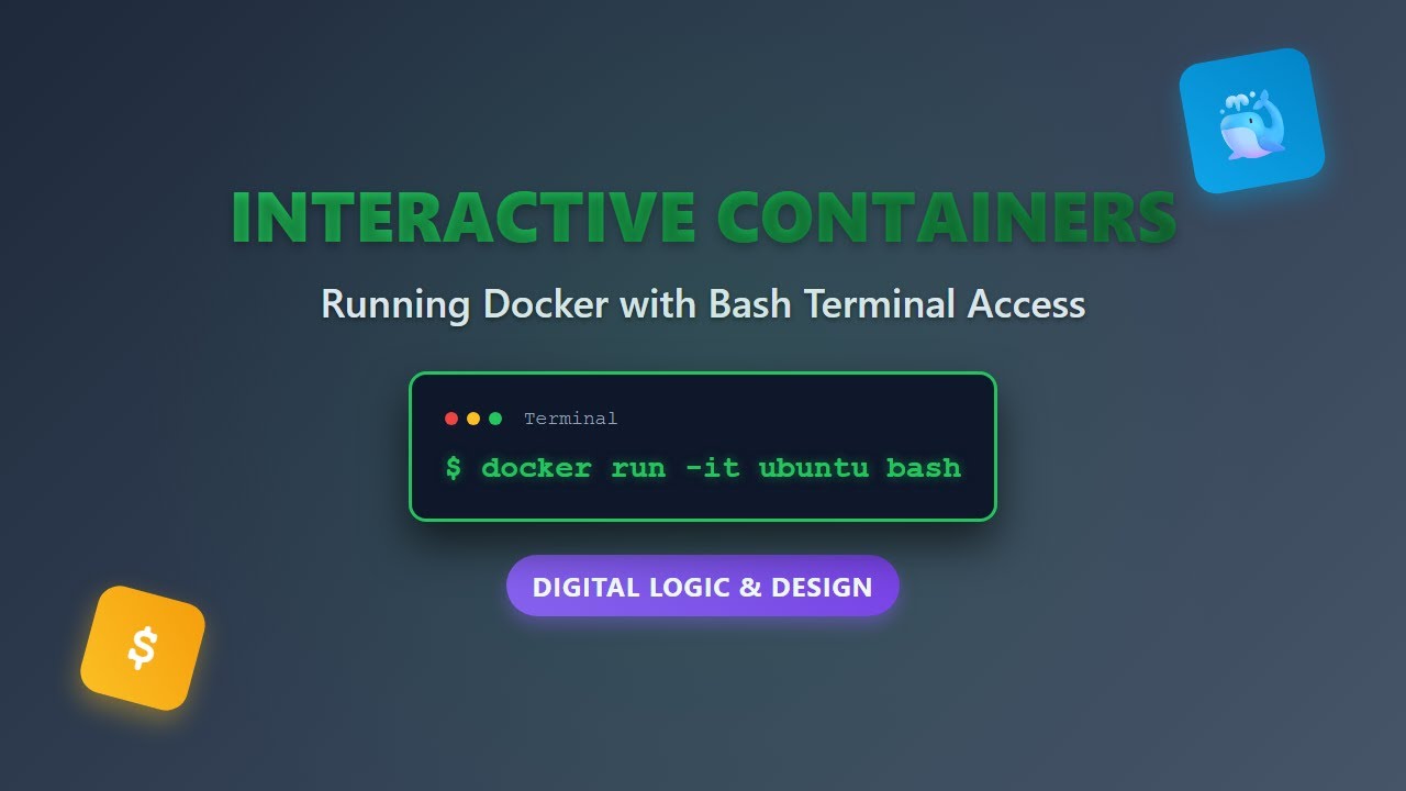 Docker Interactive Mode: Run Containers with Bash Terminal Access