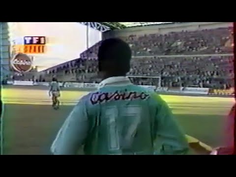 ASSE 1-1 Bordeaux - 24e journée de D1 1989-1990