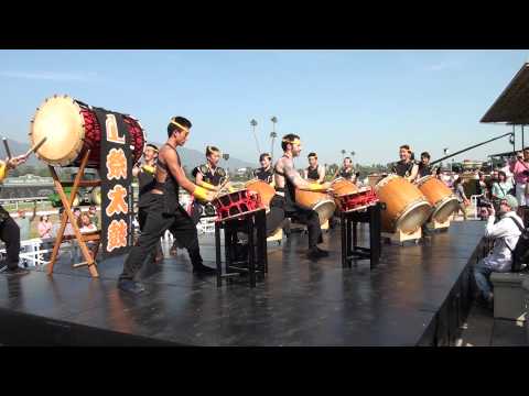 LA Matsuri Taiko "Hayashi" 2013 Tokyo City Cup /Japan Family Day at Santa Anita Race Track