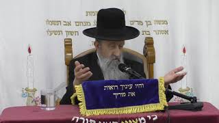 הרב בן ציון מוצפי • הלכות הסח דעת בברכות סודאי מרחשון תשפ"ב