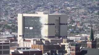 preview picture of video 'Demolition of city hall in El Paso, Texas'