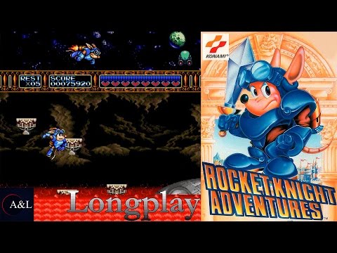 Rocket Knight Adventures - Full Walkthrough [4K:60FPS] [No Commentary]