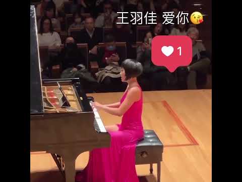 Yuja Wang, piano.  Sibelius. Thirteen Pieces for Piano. Etude op.76/2