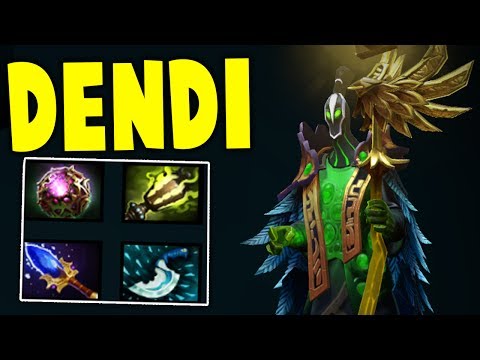 Dendi Rubick Dota 2 Gameplay