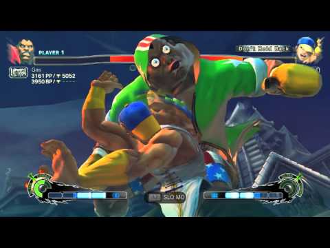 Gas (Balrog) vs Shindoru (Yun)