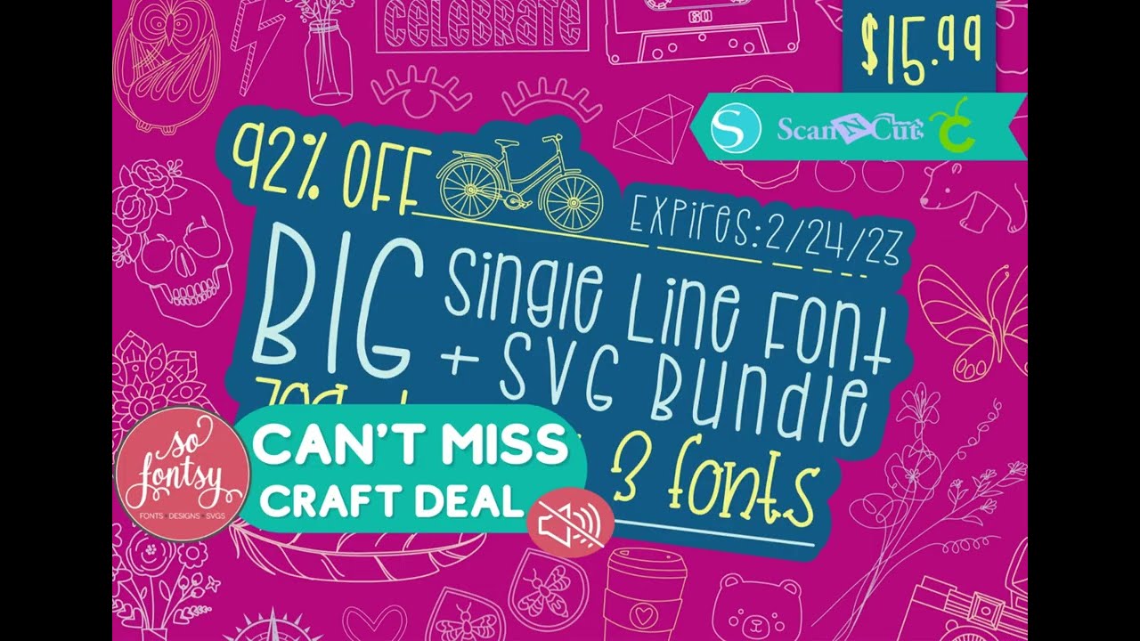 Best of Single Line Fonts & Designs | So Fontsy 🔥