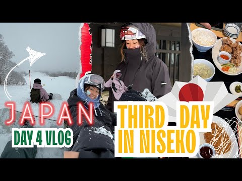 Tree riding in Hanazono and Grand Hirafu - Niseko Japan Day