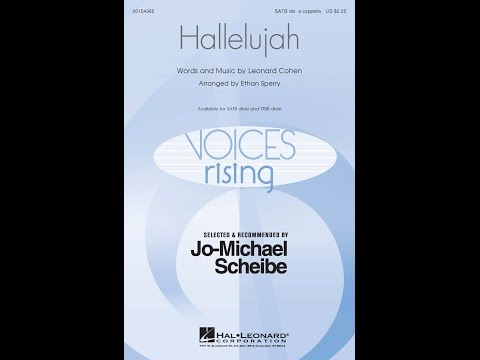 Hallelujah (SATB Choir) - Arranged by Ethan Sperry