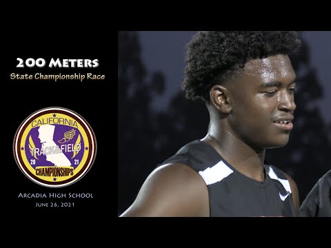 2021 TF - Cal Champs FINALS - 200 Meters (Boys, Championship)