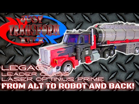 JUST TRANSFORM IT!: Legacy Leader Laser Optimus Prime