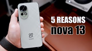 HUAWEI nova 13 REVIEW | 5 REASONS Why You Should Consider It