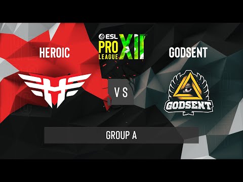 CS:GO - Heroic vs. GODSENT [Nuke] Map 1 - ESL Pro League Season 12 - Group A - EU
