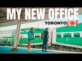 My NEW TORONTO Downtown Office 🇨🇦 Work Life In Canada