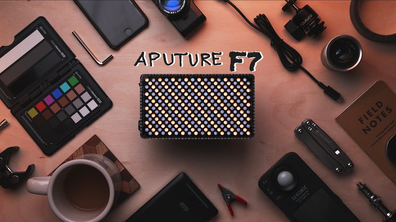 Накамерный свет светодиодный Aputure Amaran AL-F7
