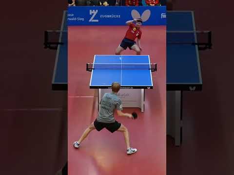 Kay Stumper takes revenge for the last season 💪#shorts  #tischtennis #ttbl #tabletennis