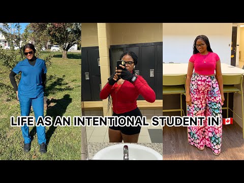 LIFE IN CANADA 🇨🇦 AS A PSW STUDENT-A week in my life 