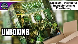 Nukleum - Erweiterung ? Spiel Unboxing – Was steckt drin? | DieHausis B-Seite