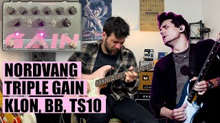 Video thumbnail for LA PÉDALE ULTIME pour John Mayer! Klon, Bluesbreaker et TS10 | Demo de la Nordvang Triple Gain by Guillaume Chenin