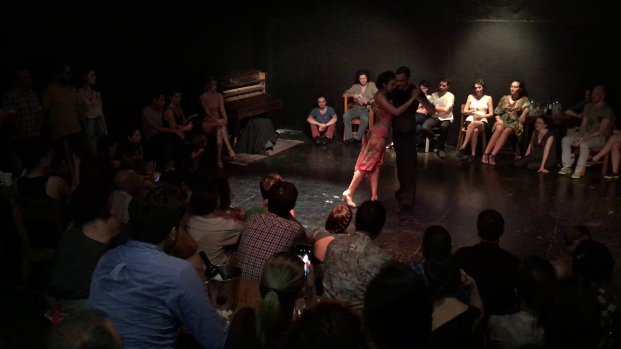 Milonga Sísmica 2018 - Bailan para nosotres Brunito Tombari y Rocío Lequio