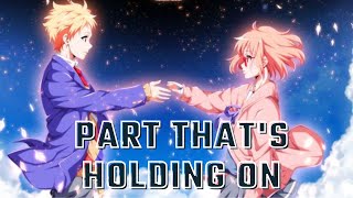 𝚁𝚎𝚍 ~ 𝐏𝐚𝐫𝐭 𝐓𝐡𝐚𝐭&#39;𝐬 𝐇𝐨𝐥𝐝𝐢𝐧𝐠 𝐎𝐧 (𝘚𝘶𝘣𝘵𝘪𝘵𝘶𝘭𝘢𝘥𝘰 𝘦𝘯 𝘦𝘴𝘱𝘢ñ𝘰𝘭/𝘓𝘺𝘳𝘪𝘤𝘴)