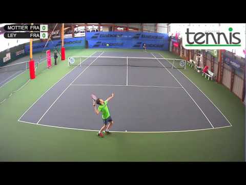 MOTTIER  (FRA) va LEY (FRA) - Open Super 12 Auray Tennis