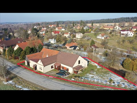 Video RD 3+1, 1+1, 378m2, zahrada 1278m2, Pazucha č.p. 1 u Litomyšle