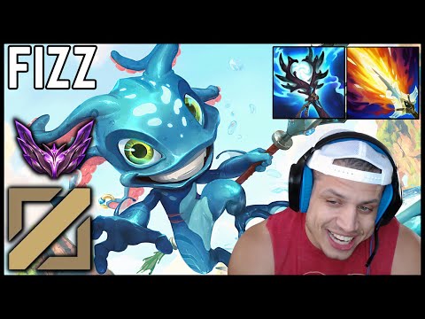 ???? Tyler1 I CAN'T STOP PLAYING FIZZ | Fizz Mid Full Gameplay | Season 14 ᴴᴰ