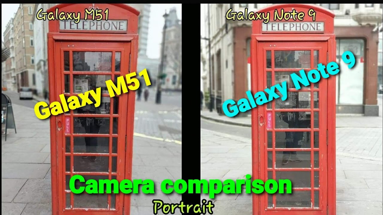 Galaxy M51 vs Galaxy Note 9 Camera Comparison. Note 9 still great but ...... hmmmm 🤔.