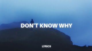 Musik-Video-Miniaturansicht zu Don't Know Why Songtext von Ghostly Kisses