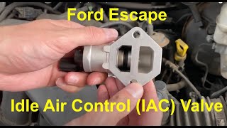 2001 - 2007 Ford Escape Idle Air Control (IAC) Valve Replacement