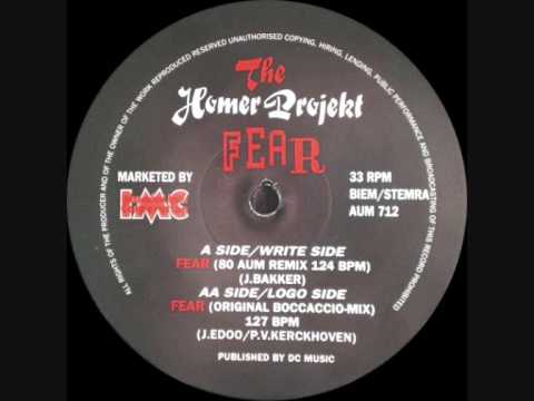 THE HOMER PROJECT - FEAR (80 Aum remix) 1991