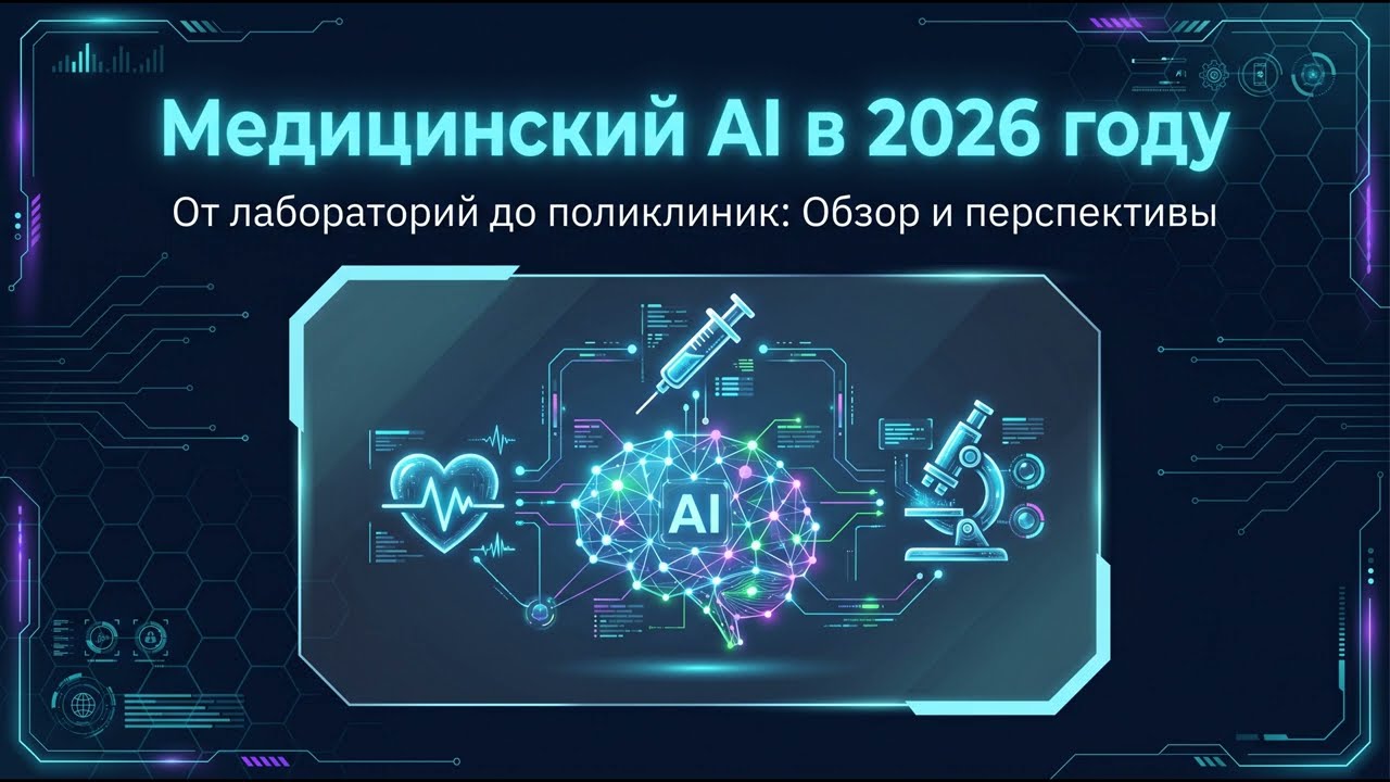 Обзорная презентация медицинского AI: сравнение моделей диагностики
