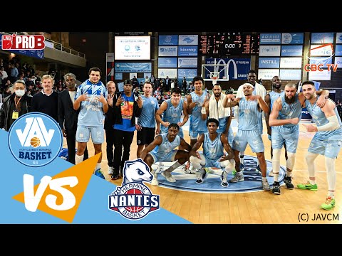 JAVCM - J.A. Vichy-Clermont Métropole vs Nantes Basket Hermine | Pro B | Highlights