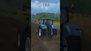 Evolution of Farming Simulator 🚜