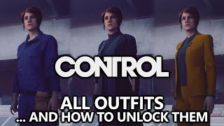 CONTROL - All Outfits & How to Unlock Them (Janitor
