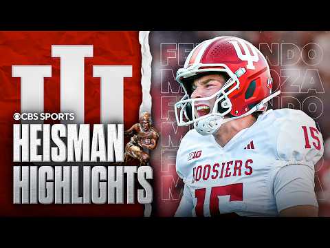 Fernando Mendoza 2025 Heisman Highlights | Best Plays on CBS
