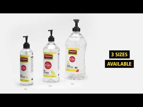 Product video for 64 oz. Alcohol-Based Hand Sanitizer Gel, Lemon Scented