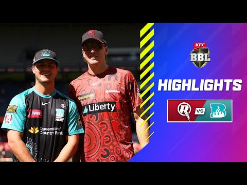 Melbourne Renegades v Brisbane Heat Match Highlights | #BBL14