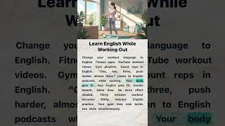 Learn English While Working Out | English Reading and Listening Practice #englishforbeginners